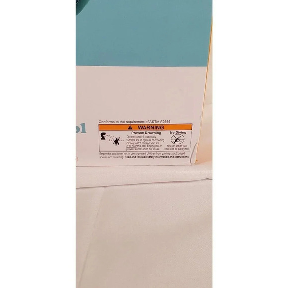 Sun Squad Inflatable Kiddie Pool Octopus Pool - Ages 2+, 5 FT Diameter, NEW - Picture 4 of 8